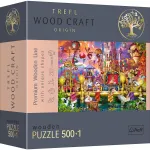 Puzzle din lemn Trefl Wood Craft 500+1 piese Lumea Magică