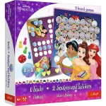 Joc Disney Princess 2 în 1 Ludo și Șerpișori și Scări pentru copii