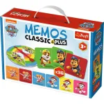 Joc de memorie Memos Classic Plus Patrula Cățelușilor, 3+, Trefl