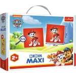 Joc de memorie Maxi Paw Patrol pentru copii 2+ ani, 24 carduri mari