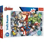 Puzzle Trefl 100 piese Avengers - Razbunatorii Faimosi pentru copii