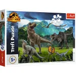 Puzzle Trefl 100 piese Jurassic World - Lumea Dinozaurilor, 5+ ani