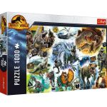 PUZZLE TREFL 1000 JURASSIC WORLD PE URMELE DINOZAURILOR