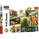 Puzzle Trefl Star Wars Mandalorian, 160 piese, Grogu, 6+ ani