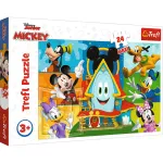 Puzzle Trefl 24 piese Maxi Mickey Mouse - Casa Prietenilor Amuzanti