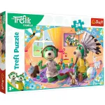 Puzzle Trefl 24 piese maxi Trefliik Family - Familia Fericită