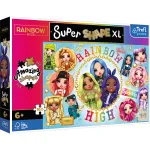Puzzle Trefl Rainbow High Super Shape XL, 160 piese, 6+ ani