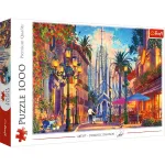 Puzzle Trefl 1000 piese Barcelona, premium, pentru adulti si 12+ ani