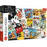 Puzzle Trefl 1000 piese Disney Mickey Mouse, multicolor, 12+ ani