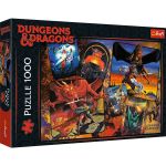 Puzzle Trefl Dungeons & Dragons cu 1000 piese, multicolor