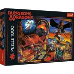 Puzzle Trefl Dungeons & Dragons cu 1000 piese, multicolor