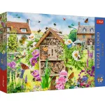 Puzzle Trefl 1000 piese Premium Plus Tea Time Casa pentru albine