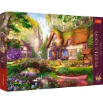 Puzzle Trefl 1000 piese Premium Plus Tea Time Casuta din Padure