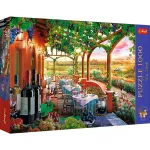Puzzle Trefl 1000 piese Premium Plus Tea Time, Podgoria Italiană