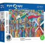 Puzzle Trefl Eye Spy Amsterdam, 1000 piese, multicolor, 12+ ani