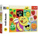 Puzzle Trefl 200 piese Happy Smiley pentru copii 7+