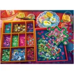 Puzzle Trefl 3000 piese multicolor pentru relaxare si concentrare