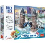 Set construcție Brick Trick Travel Tower Bridge, 290 piese, 7+