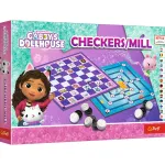 Joc Gabby's Dollhouse Dame si Moara 2 in 1 pentru copii 5+