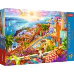 Puzzle 1000 piese Trefl Premium Plus Tea Time in Santorini