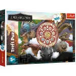 Puzzle Trefl 100 piese Cum sa iti dresezi dragonul - Dragoni in actiune