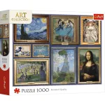 Puzzle Trefl 1000 piese Art Collection cu capodopere de arta