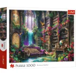 Puzzle Trefl 1000 piese Biblioteca Magică, multicolor, 12+ ani