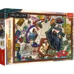 Puzzle Trefl 1000 piese Cum să îți dresezi dragonul – Eroii
