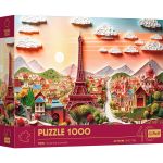 PUZZLE TREFL 1000 EDITIA ANIVERSARA 40 DE ANI 3D PARIS
