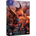 Puzzle Trefl 1000 piese Premium Plus Dragon de Foc Fantasy