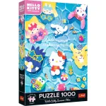Puzzle Trefl 1000 piese Premium Plus Hello Kitty Relaxare de Vara