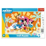 Puzzle Trefl 15 piese cu cadru, Intrebari despre Mickey Mouse