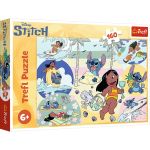 Puzzle Trefl Disney Stitch, 160 piese, pentru copii 6+