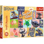 Puzzle Trefl Disney Stitch, 200 piese, Aventuri hawaiiene, 7+