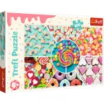 Puzzle Trefl 300 piese Dulciuri, multicolor, pentru copii 8+