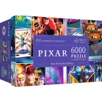 Puzzle Trefl Pixar 6000 piese, Galerie de Animatie Epica
