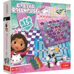 Set 15 jocuri clasice Trefl Gabby's Dollhouse pentru copii 5+