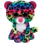 Jucărie de plus TY Dotty, leopard multicolor, 15 cm, moale