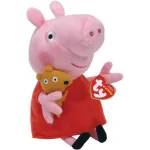 Jucarie de plus Ty Peppa Pig 15 cm, moale si originala