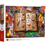 Puzzle Trefl 1000 piese Atlasul Păsărilor Fantastice, multicolor