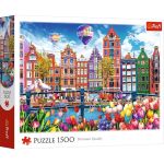 PUZZLE TREFL 1500 AMSTERDAM COLORAT