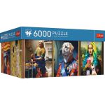 PUZZLE TREFL 6000 PREMIUM PLUS COLECTIE DE ARTA DISTRACTIVA CU POSTER INCLUS