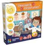 Joc educativ Descoperă corpul uman cu 12 activități interactive, 4+ ani