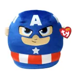 Plus TY Squishy Beanies Marvel Captain America, 30 cm