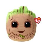 Plus TY Squishy Beanies Marvel Groot, 30 cm, moale si pufos