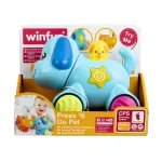 Jucărie interactivă cățeluș Winfun cu mișcare și sunete, 6 luni+