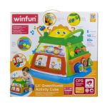 Cub de activitati interactiv Winfun Micul Gradinar cu lumini, 6+ luni