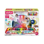 Covoraș pian muzical Winfun jumbo pentru copii, 24 taste, 178 cm