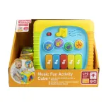 Cub interactiv cu sunete și forme Winfun pentru copii 9+ luni