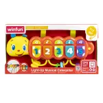 Omida muzicala Winfun cu sunete si lumini pentru bebelusi 3+ luni
